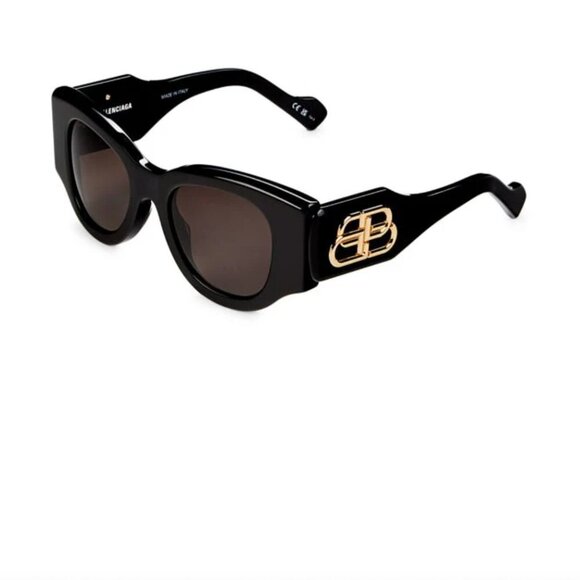 Balenciaga 50MM Oval Sunglasses - Picture 1 of 13